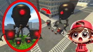 МОЙ ДРОН СНЯЛ РОБОТА ОМНИДРОИДА в РЕАЛЬНОЙ ЖИЗНИ в Garry's mod