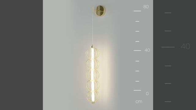 Светильник Maytoni Golden Cage MOD216WL-L10G3K