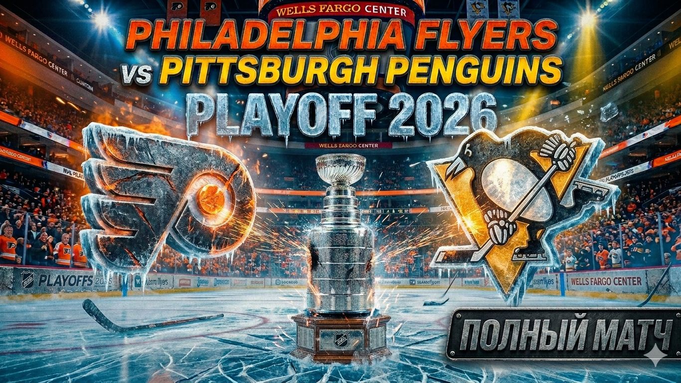 Плей-офф матч 06: 29.04.2026 Филадельфия - Питтсбург  Playoff Game: Flyers vs Penguins