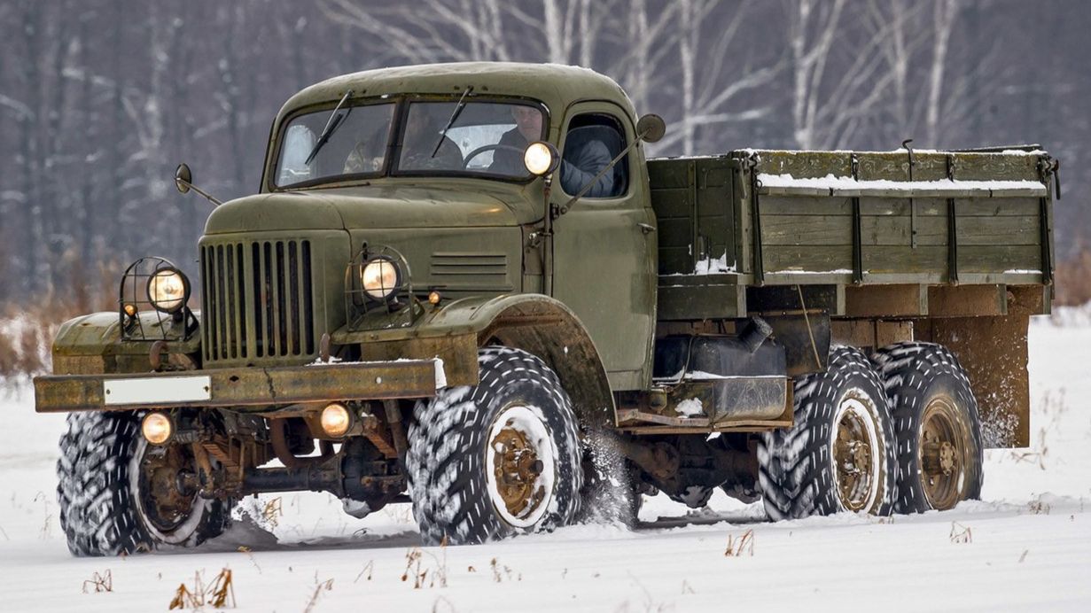 ЗИЛ-157 Почему военные уважали этот грузовик Автопром СССР