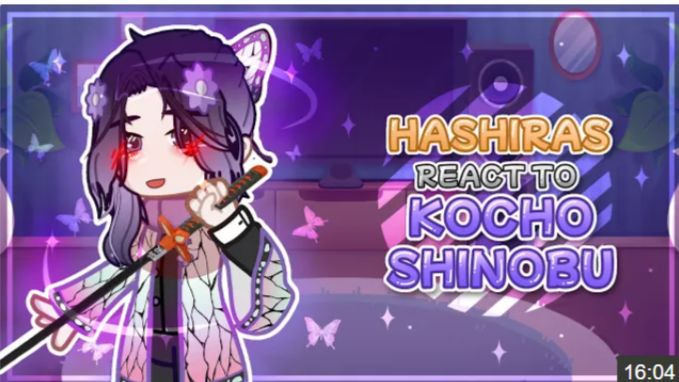 Hashiras React To Kocho Shinobu 🦋💜🧪, Demon Slayer Gacha Life 2, X2 Speed Twxnk
