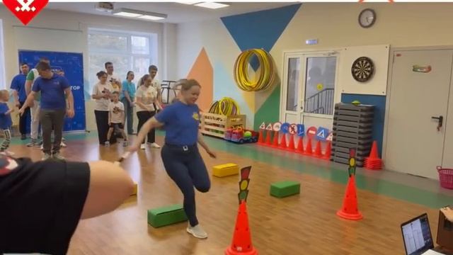 Городские спортивные соревнования по ПДД «Мама, папа, я – знающая ПДД семья»