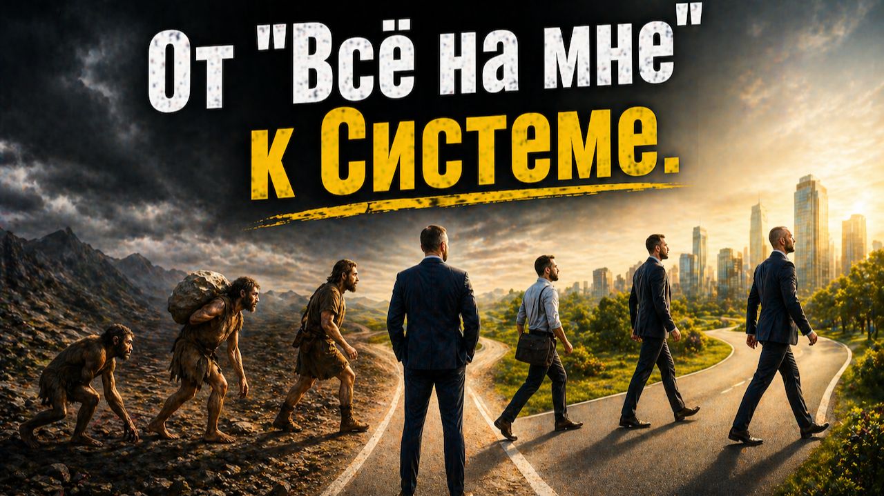 5 этапов роста руководителя: от «всё на мне» к системе