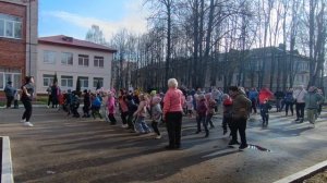 Утренняя зарядка с родителями