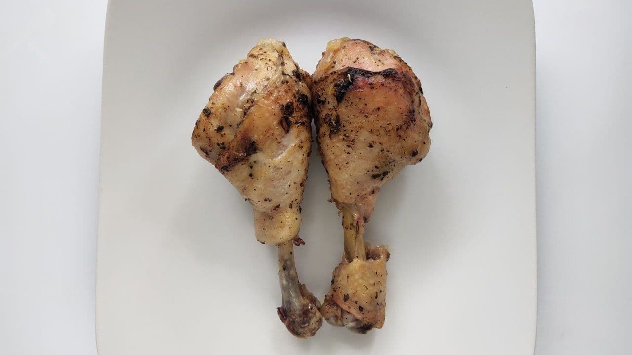 Сочный цыпленок в рукаве