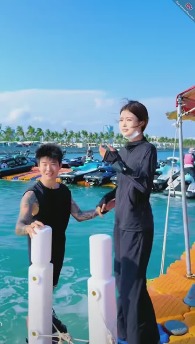 Flyboard. Искупал красавицу. Wetlook