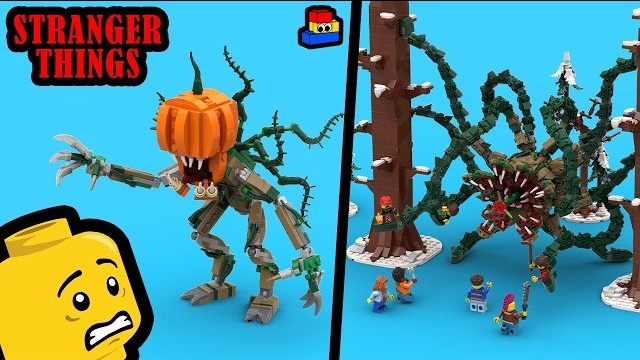 LEGO Stranger Things: Создаем Тыквенную орду и Абелот ОЧЕНЬ СТРАННЫЕ ДЕЛА ЛЕГО