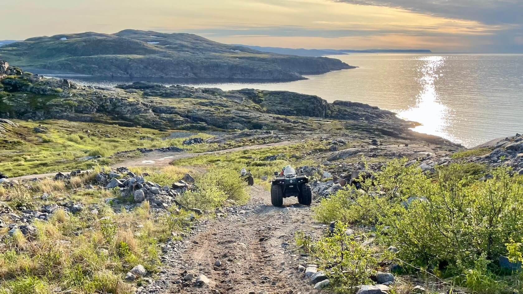 Тур на квадроциклах Териберка квадроциклы