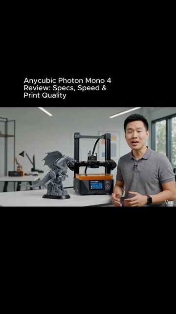 Anycubic Photon Mono 4 Review Specs, Speed