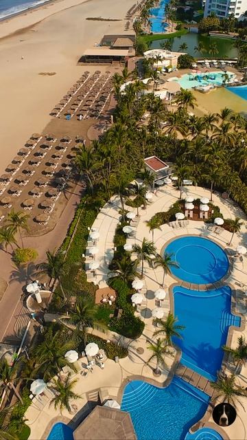 Бассейны и пляж Vidanta Resort | Роскошный отдых DJI Avata