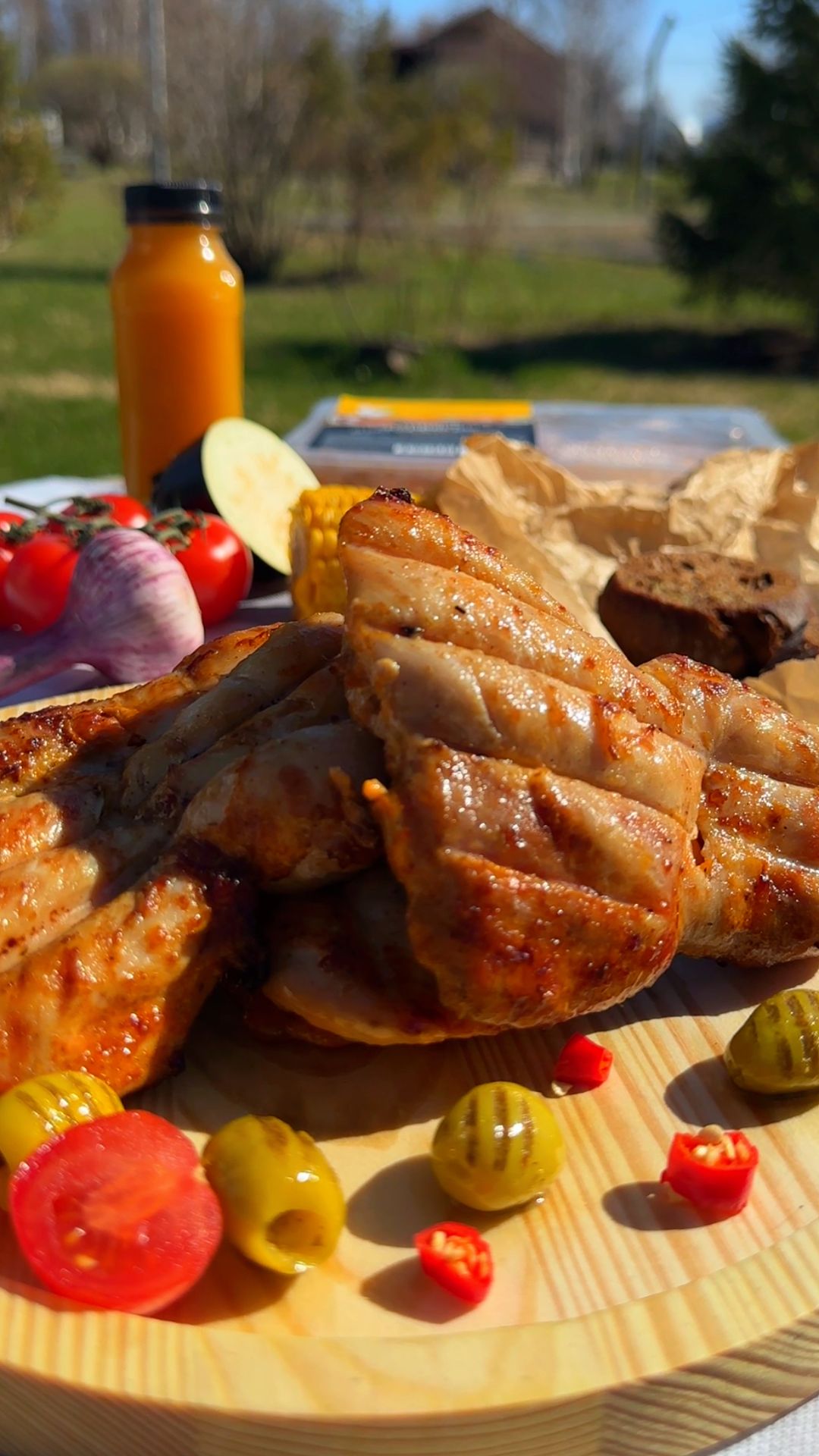 По шашлычку?