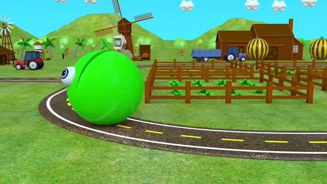УЧИМ ЦВЕТА. ПАКМАН НА РУССКОМ. РАЗВИВАЮЩЕЕ ВИДЕО ДЛЯ ДЕТЕЙ. 0+