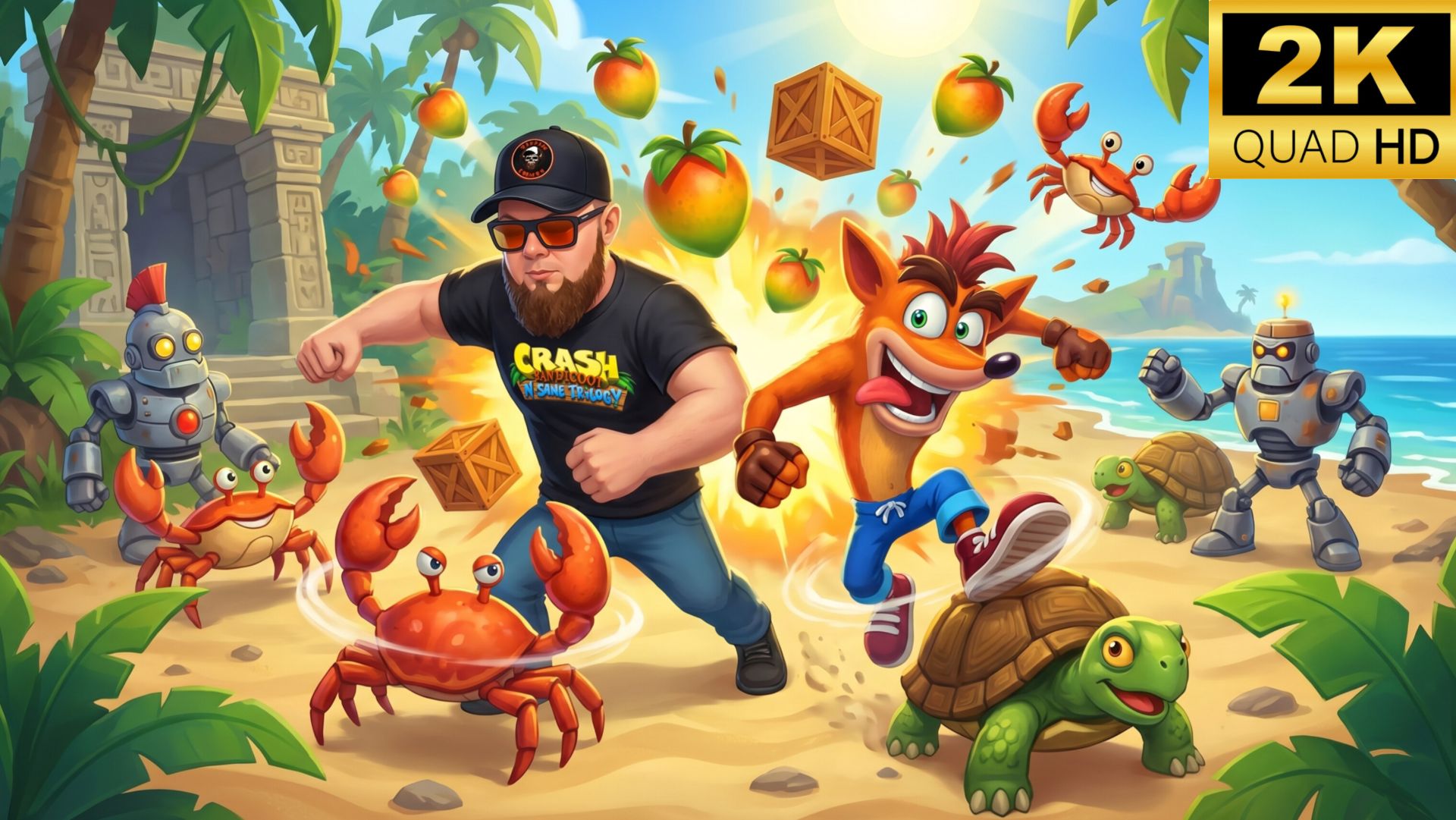 Crash Bandicoot 2 N. Sane Trilogy►Пк Марафон►Прохожу впервые►Полное прохождение #1