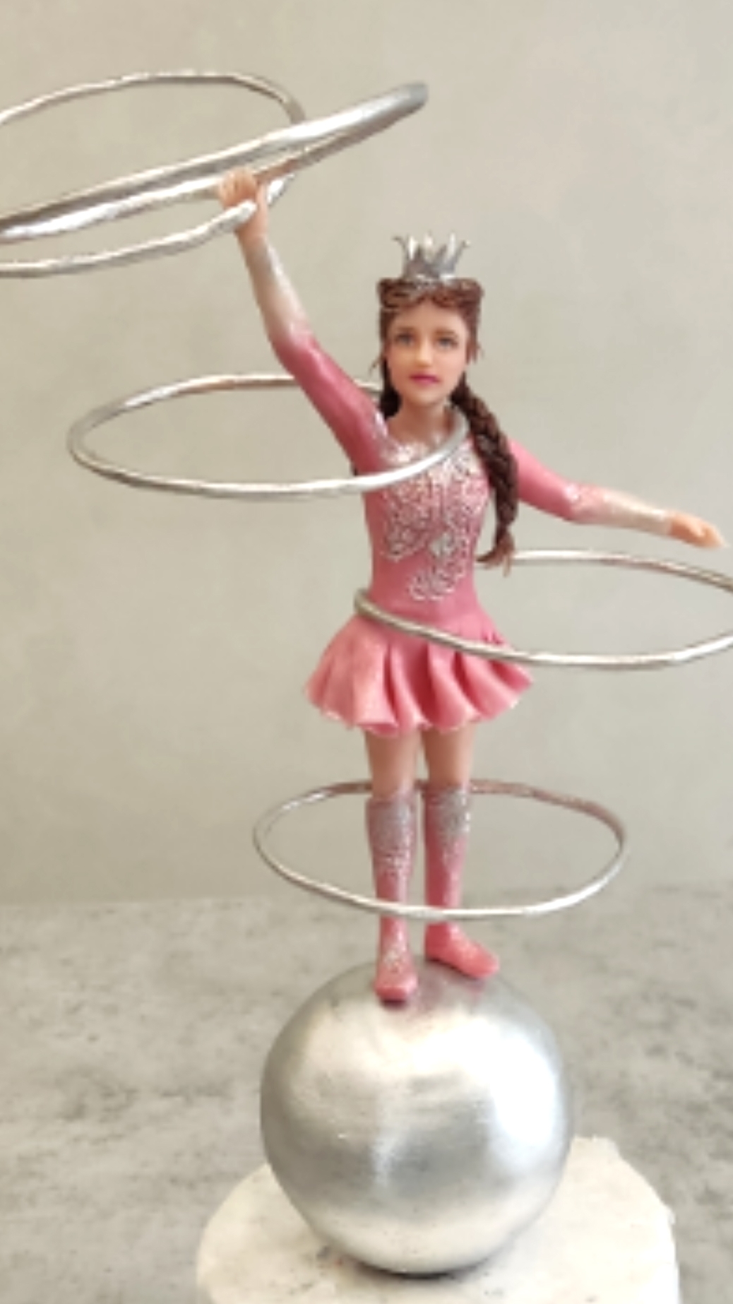 Принцесса Цирка из сладкой мастики