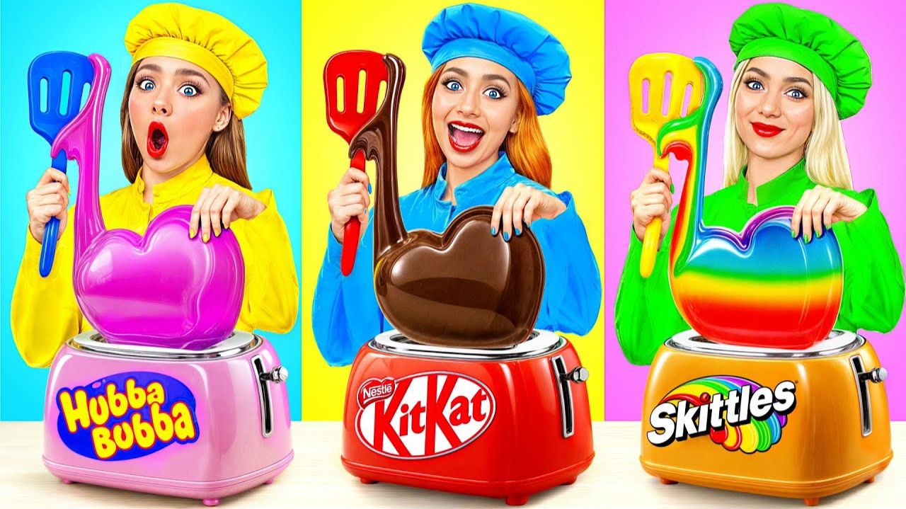 Загадочный Кулинарный Челлендж  Смешные Ситуации с Едой от Jelly DO Challenge