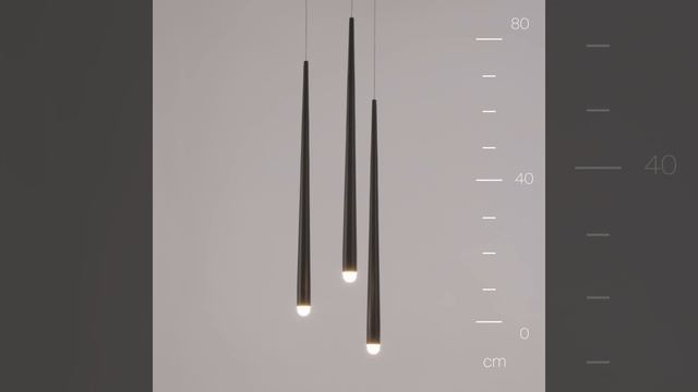 Светильник Maytoni Cascade MOD132PL-L18BK