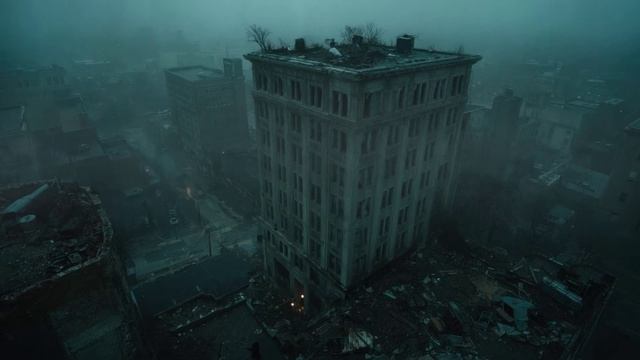 Erosion - A Dystopian Cyberpunk Ambient Journey - Posy Apocalyptic Ambient Music for Deep Focus