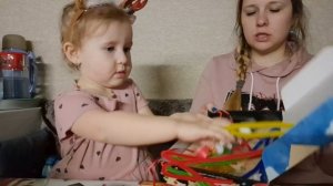 47-2024 24.12.24 Влогмас 24 декабря! Распаковка новогодних подарков) Делаем новогодние игрушки! #нов