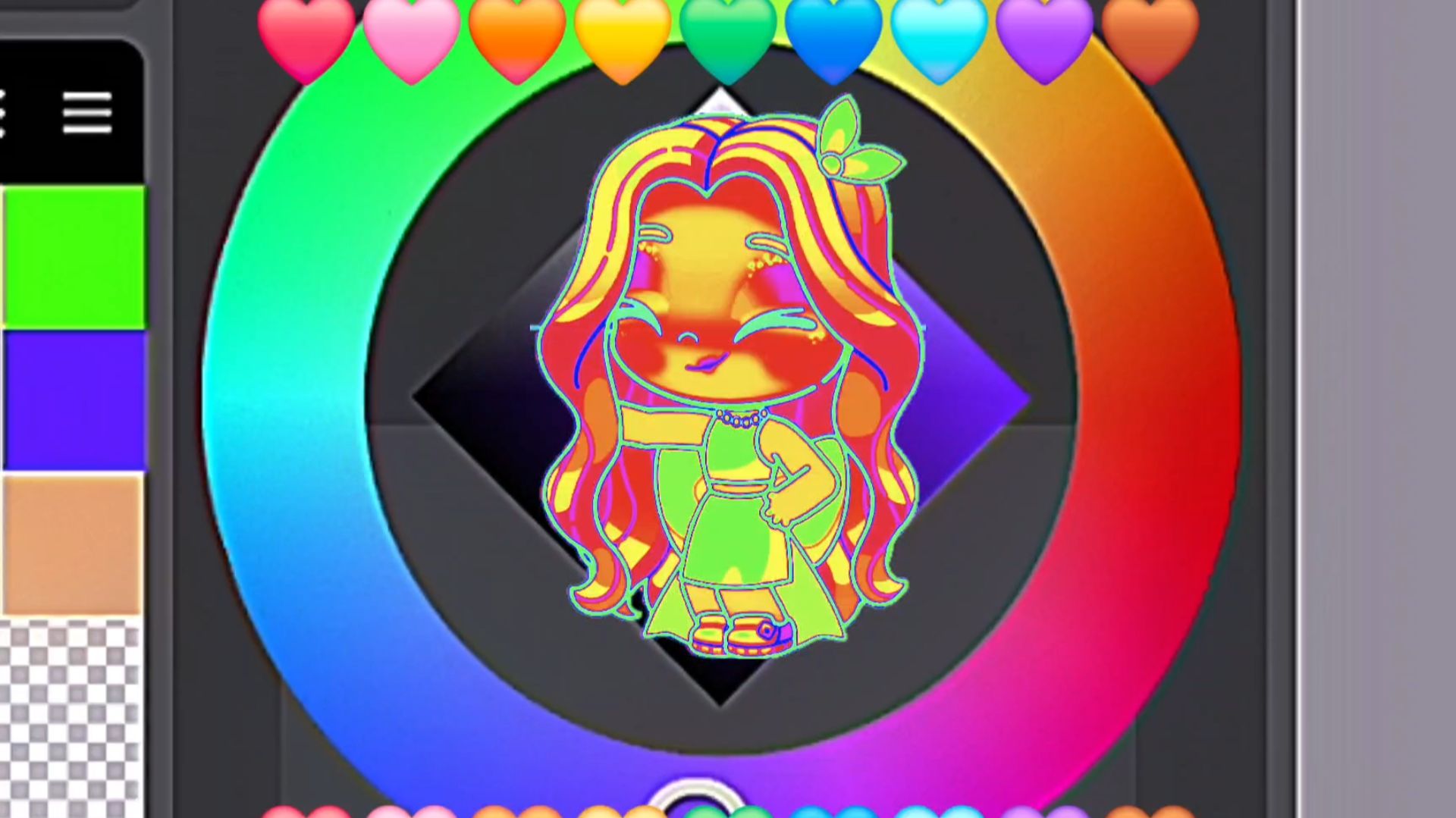 Повторяем старый добрый тренд🌈 Идея не моя