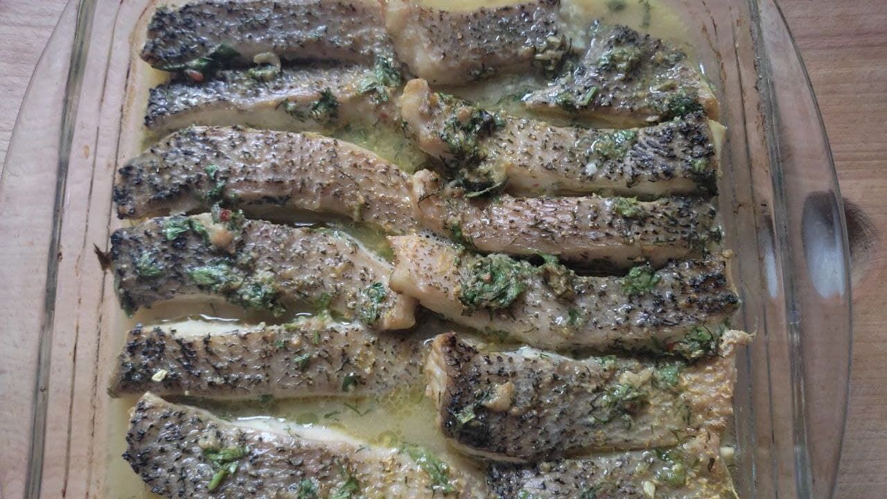 Щука с апельсиновым соком