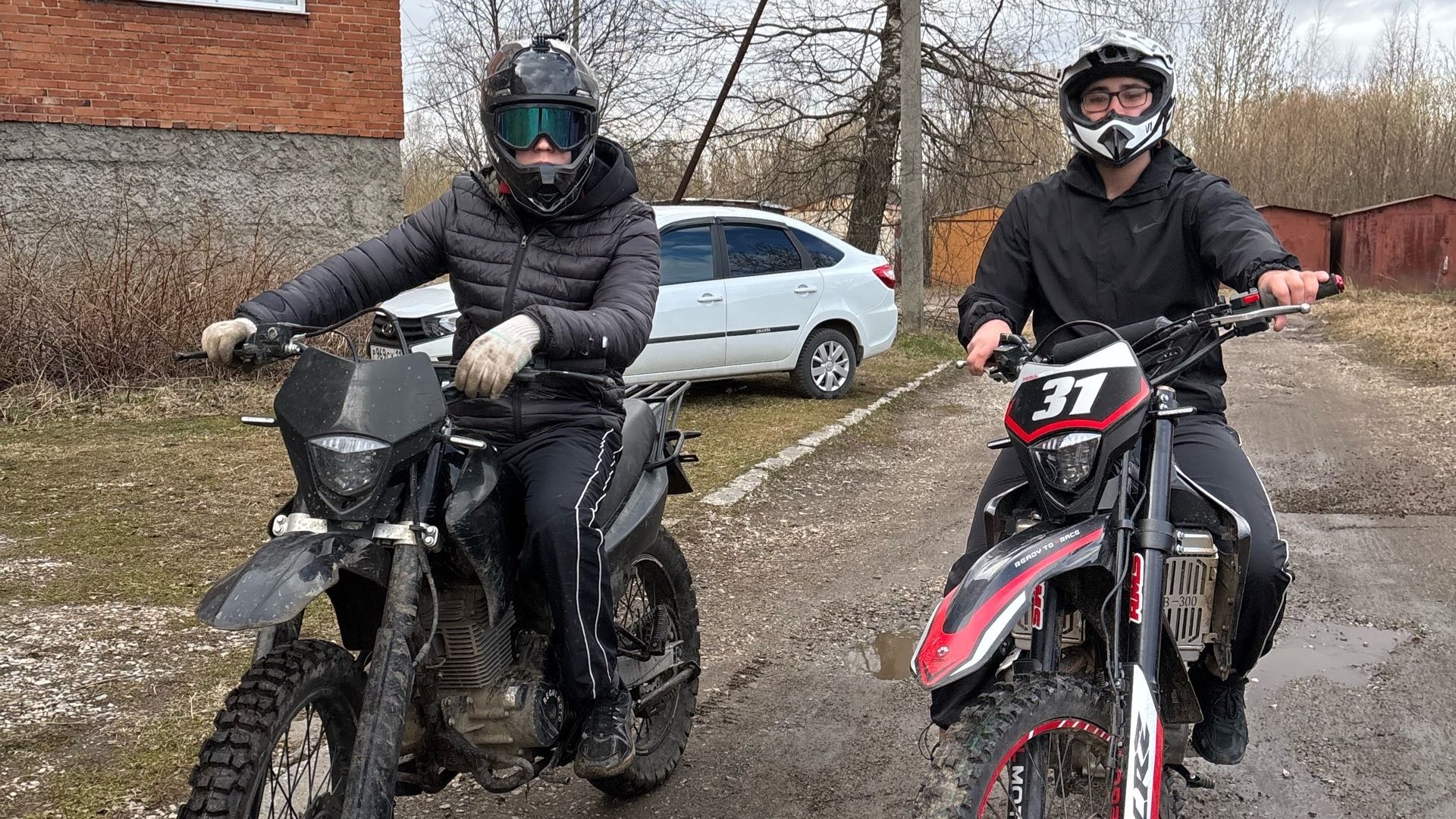 Эндуро‑безумие: грязь, падения и адреналин с друзьями!