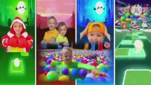 🌟 ВЛАД И НИКИ: Супер Мегамикс! 🔥 Безумная скорость в Плитках Музыки ЭДМ Раш! 🎹