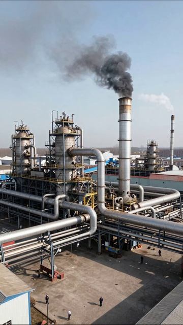 Загрязнённое будущее: цены за прогресс #экология #заводы #загрязнение #будущее