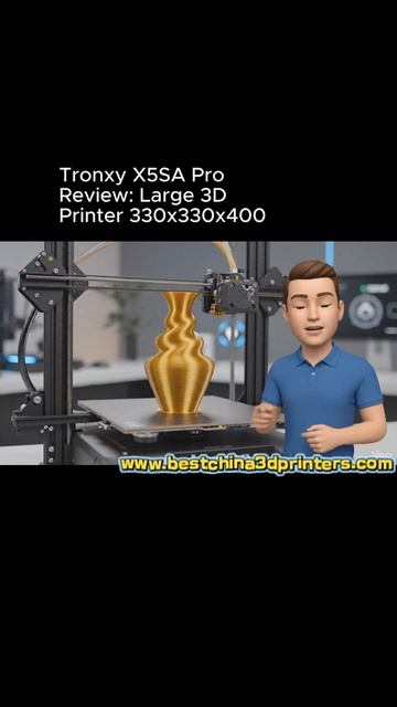Tronxy X5SA Pro Review_ Large 3D Printer
