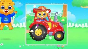 Детский развивающий мультфильм, пазлы, головоломка.