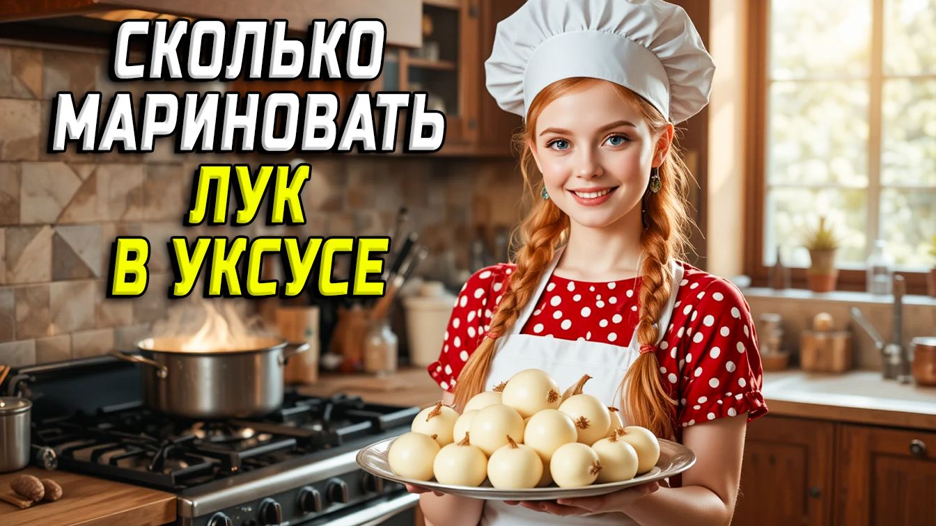 Сколько мариновать лук в уксусе