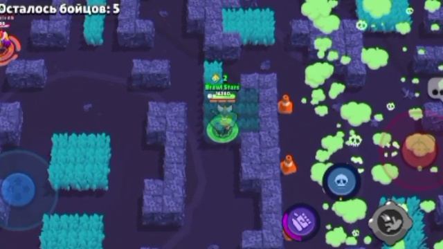 BraBrawl Stars, на ближних бойцов, особенно на танках сложно апнуть 2000 кубков...