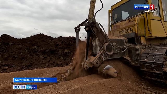 В Николаевке начали прокладывать сети водоснабжения к участкам участников СВО