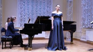 Юлия Гордина исполняет арию из Рождественской оратории Баха «Bereite dich, Zion».Ф-но—Роман Цветенко