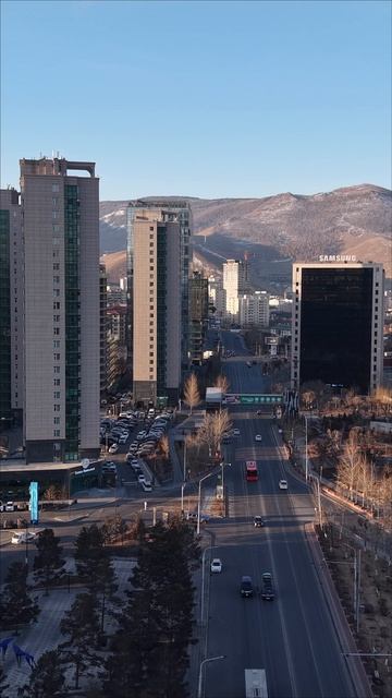 Весна в Улан-Баторе