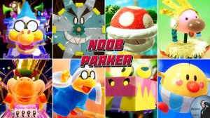 Yoshi's Crafted World - Все Боссы