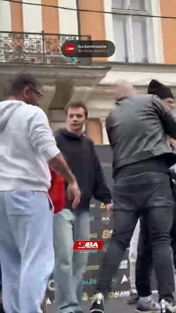 Немец чуть не отлетел в Сербии на стердауне с Али Хейбати !