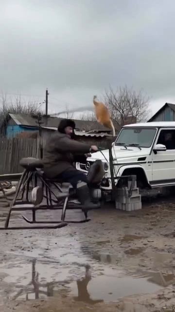 Дед на вертолëте