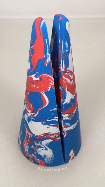 Сытная подборка ASMR Drop Squish 2 Зачерпывания кинетического песка