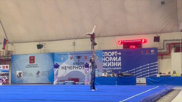 СмП Чемпионат 14+, Симороз Виктория - Куликов Максим, МАУ ДО СШ №1, Комбинированное упражнение