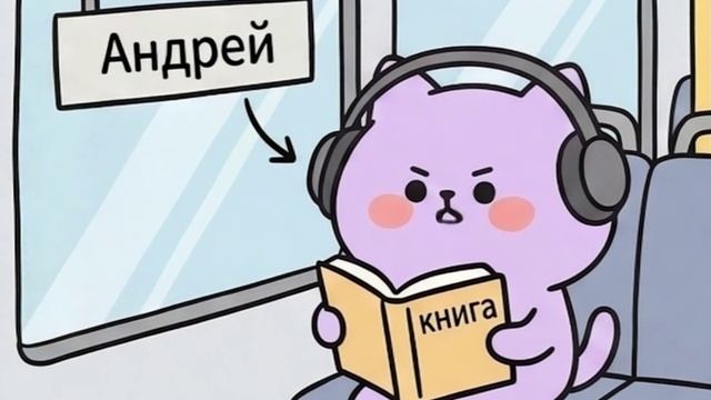Андрей едет на работу