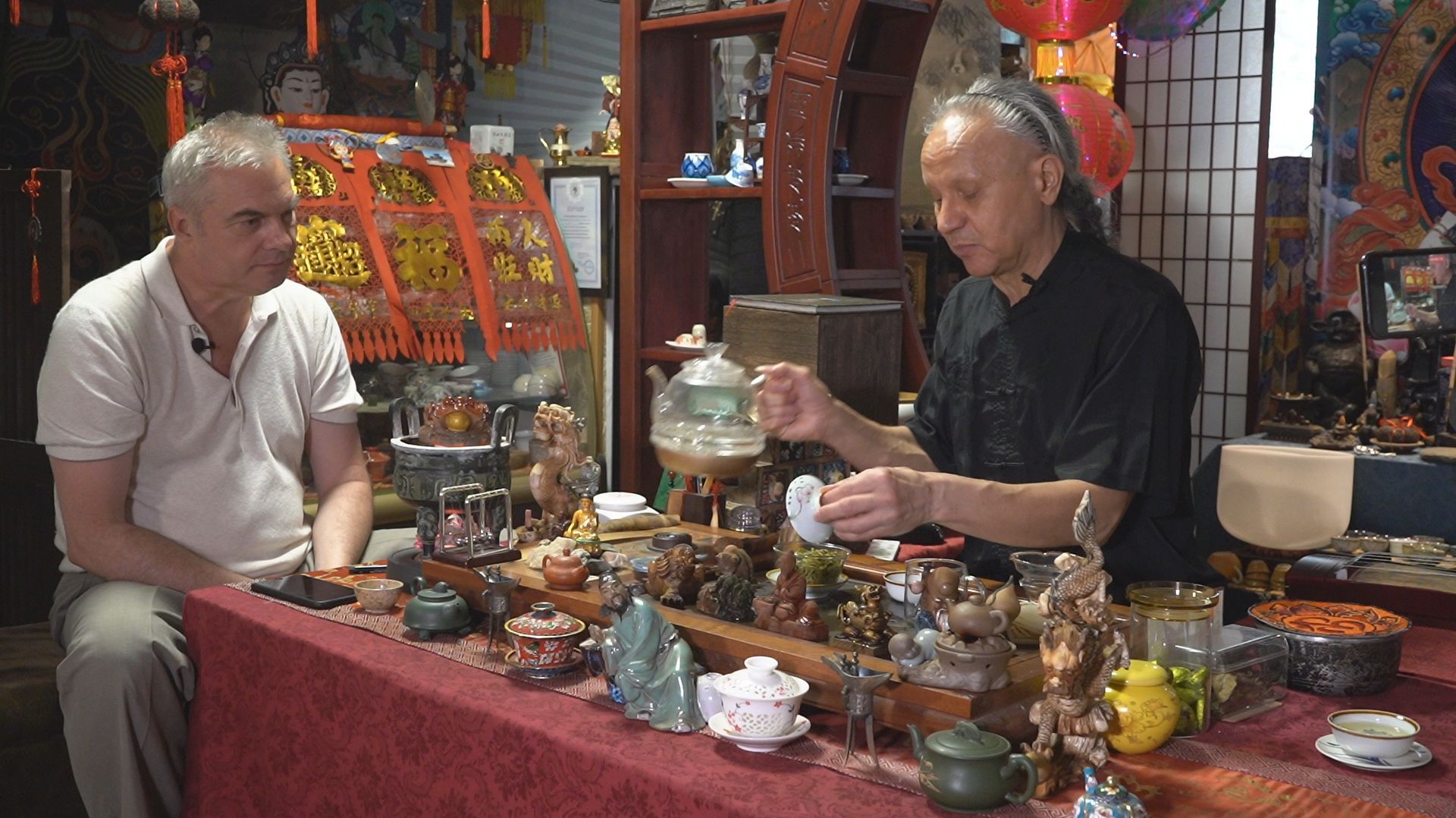 О пользе зелёного чая Чайная церемония часть вторая.