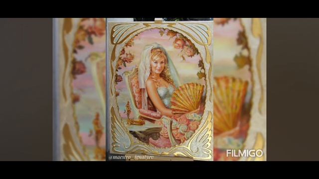 Семейный портрет маслом