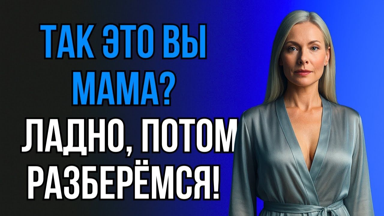 ВОТ ПОЧЕМУ Я СЧИТАЮ ТЁЩУ ЗОЛОТЫМ ЧЕЛОВЕКОМ