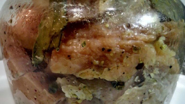 Эффектная маринованная кета