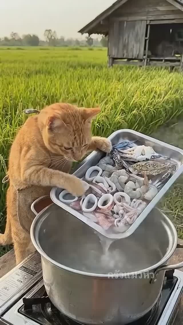 Как готовят морепродукты