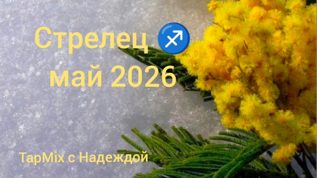 Стрелец ♐, май 2026