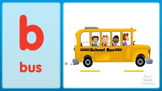 ESL Super Simple Song Lowercase B