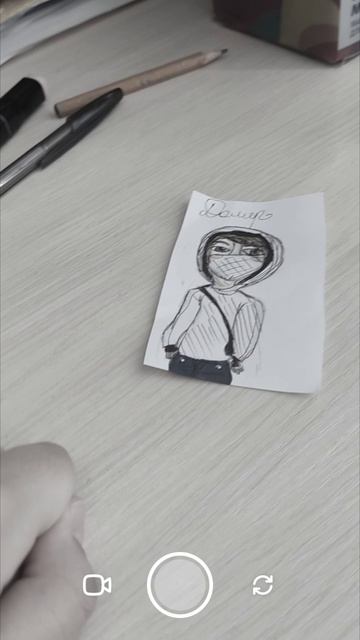 оцените как я нарисовала домера