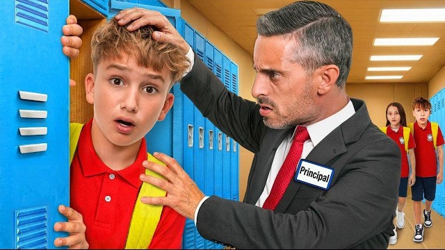 24 часа в САМОЙ СТРОГОЙ Картонной ШКОЛЕ!