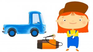 Грузовичок и зимняя резина 🚚— Доктор Машинкова помогает в автосервисе 🔧❄️
